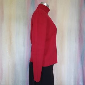 Red Turtle Neck Sweater